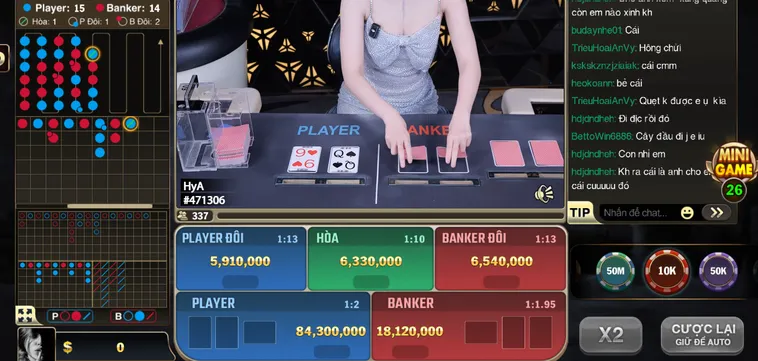 Baccarat BigWin Livestream Tại B52 Club Đỉnh Cao Giải Trí Với Tỉ Lệ Thắng Khủng