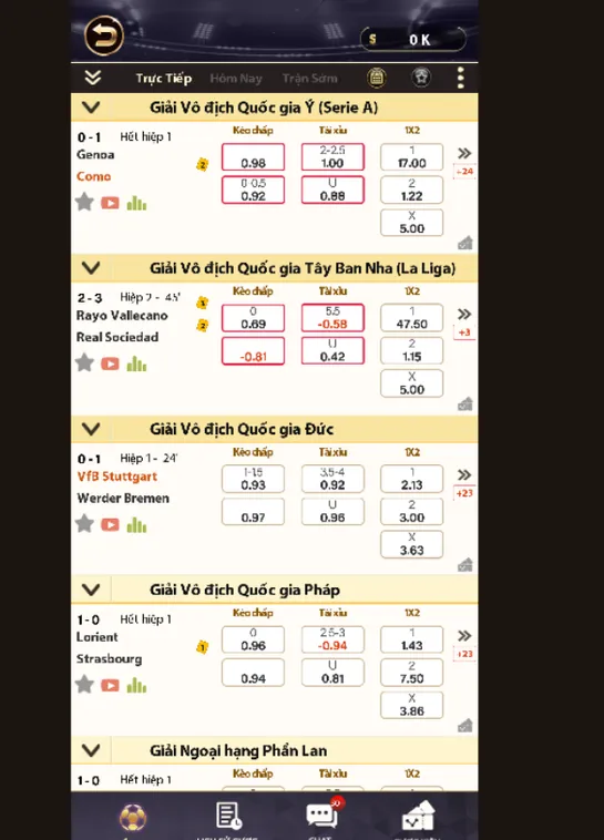 Trải Nghiệm Cá Cược K Thể Thao Tại B52 Club Tỷ Lệ Thắng Cược Cực Cao