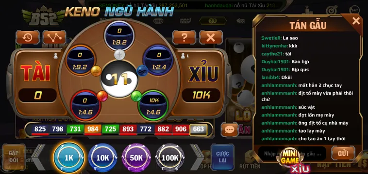 Keno Ngũ Hành Tại B52 Club Trải Nghiệm Cá Cược Đẳng Cấp Với Cơ Hội Thắng Lớn