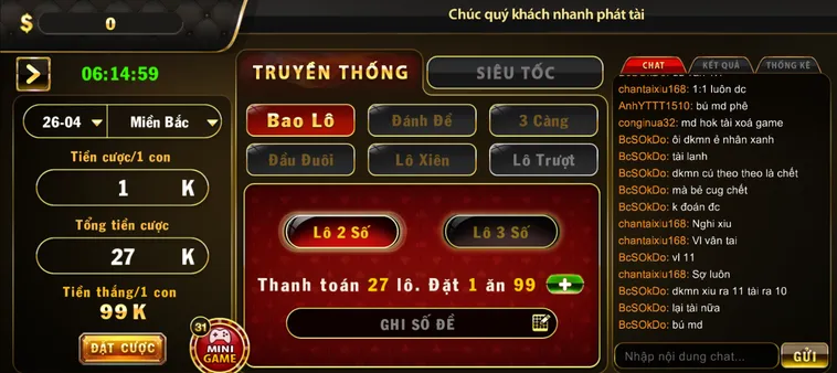 Lô Đề 1 Ăn 99 Tại B52 Club Nơi Thỏa Mãn Đam Mê Số Học