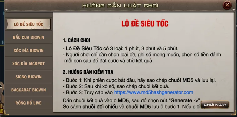Lô Đề Siêu Tốc Tại B52 Club Đỉnh Cao Cơ Hội Chiến Thắng Khổng Lồ Với Giải Thưởng