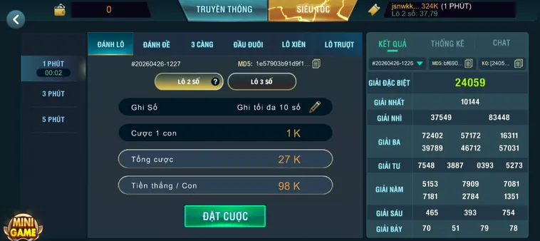 Lô Đề Siêu Tốc Tại B52 Club Đỉnh Cao Cơ Hội Chiến Thắng Khổng Lồ Với Giải Thưởng