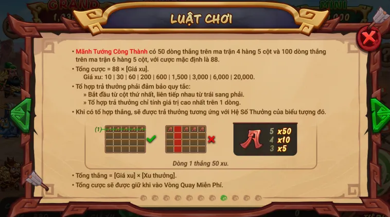 Khám Phá Nổ hũ Mãnh Tướng Công Thành Tại B52 Club Với Những Vòng Quay Rực Lỡ