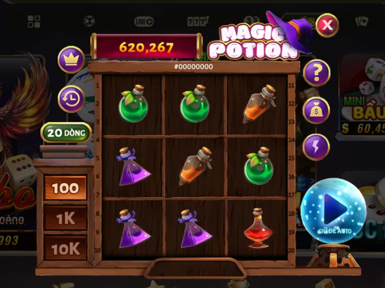 Khám Phá Thế Giới Minigame Magic Potion Tại B52 Club Đẳng Cấp Nhất