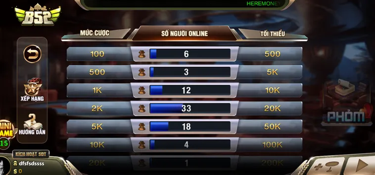 Trải Nghiệm Đỉnh Cao Chơi Phỏm Tại B52 Club Với Phần Thưởng Lớn