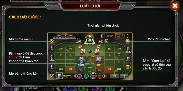 Chinh Phục Đỉnh Cao Game Bài Rồng Hổ Tại B52 Club Thưởng Lớn Mỗi Ngày