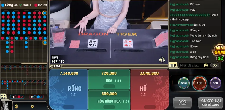 Rồng Hổ BigWin Livestream Tại B52 Club Cơ Hội Chiến Thắng Khổng Lồ Cho Cao Thủ