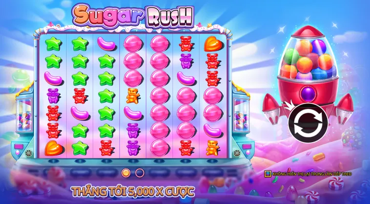 Chinh Phục Siêu Phẩm Nổ Hũ Sugar Rush Tại B52 Club Với Thưởng Lớn